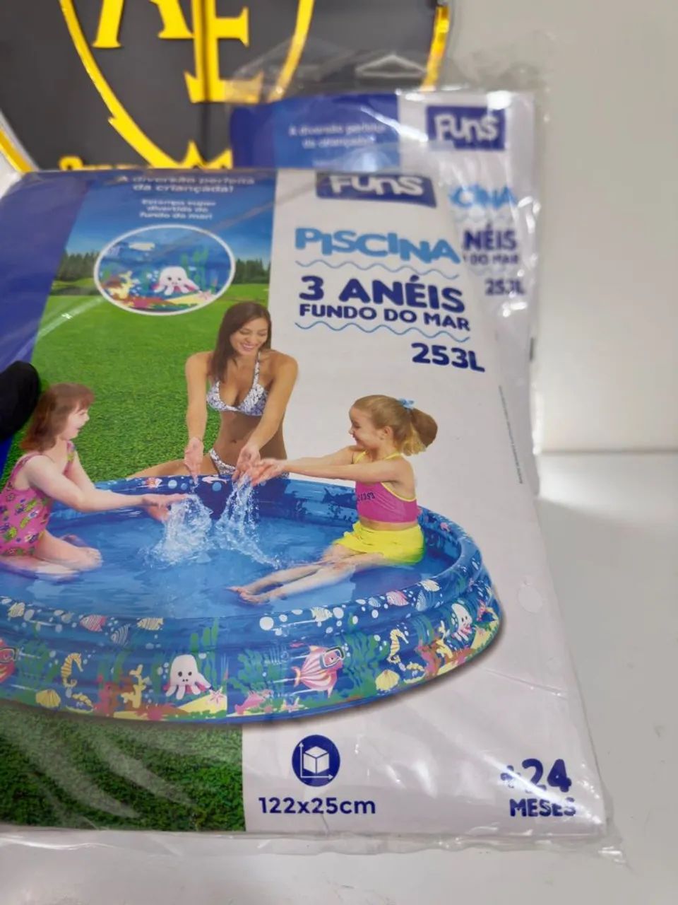 Piscina infantil 253 litros  - Foto 3