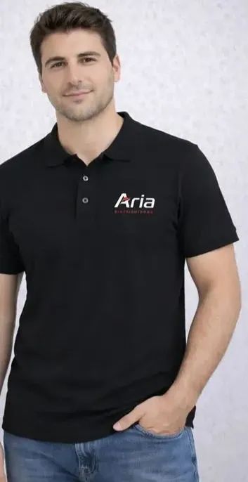 Kit 5 Camisas Pólo Algodão Personalizadas - Foto 3