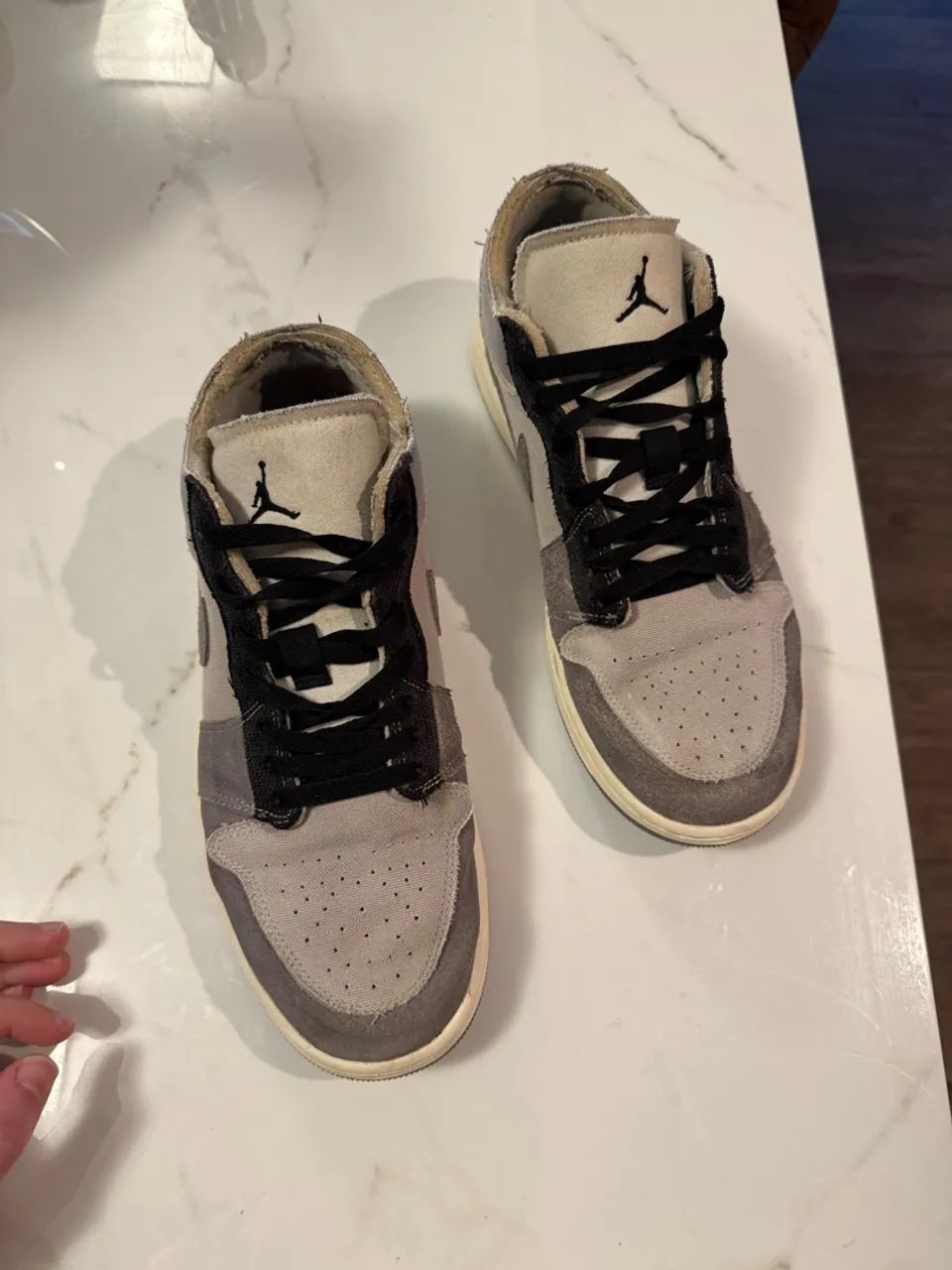 JORDAN 1 LOW SE CRAFT CEMENT GREY - Foto 5