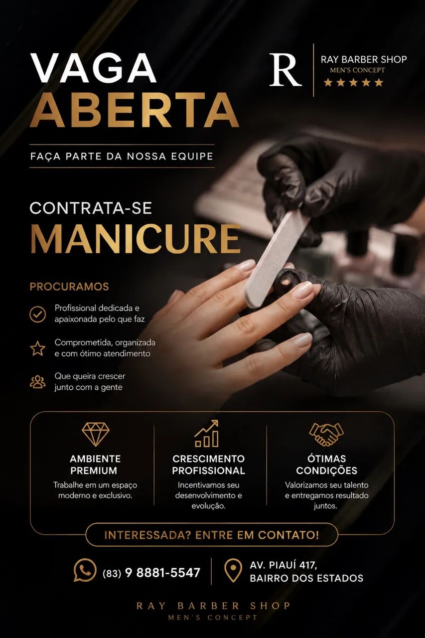 VAGA PARA MANICURE