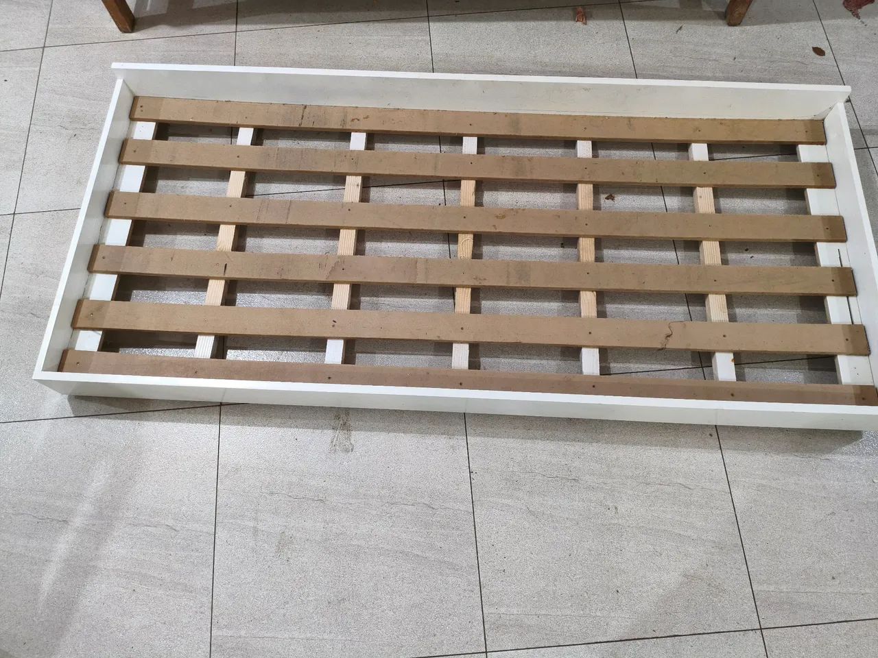 Cama solteiro box 