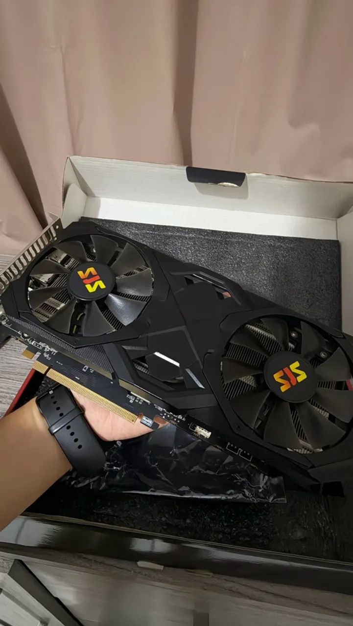 Placa De Vídeo Amd Radeon Rx580 8g 