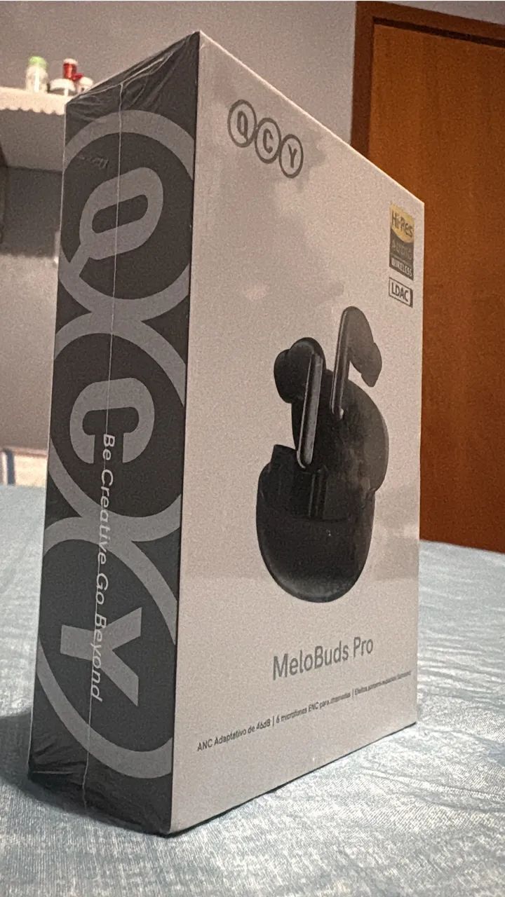 Fone QCY MELOBUDS PRO HT8 Bluetooth  - Foto 4