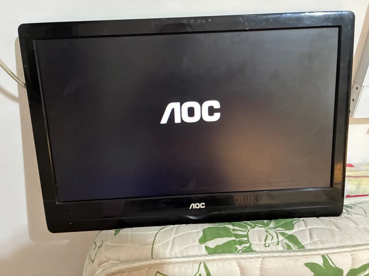 Televisão Tv 18 polegadas AOC pequena Digital * Com Detalhe LEIA - Foto 3