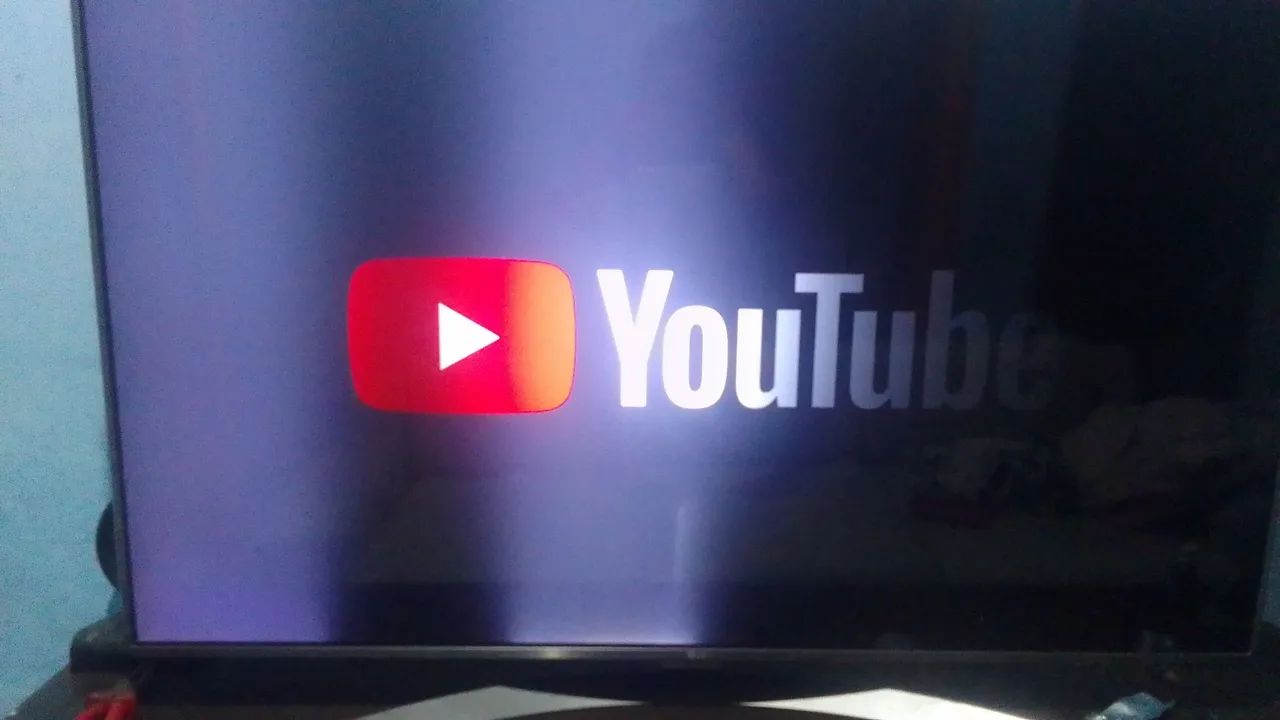 Tv 55 polegadas funcionando 