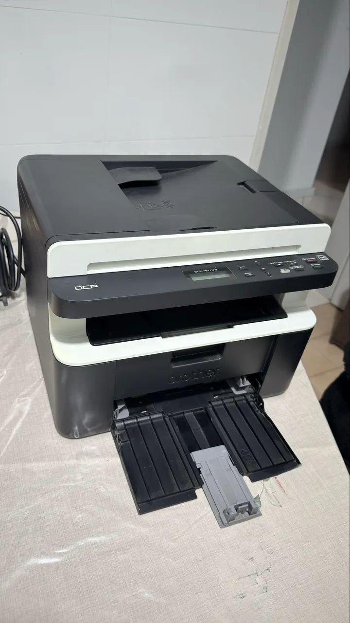 Impressora Laser Brother DCP-1617NW Multifuncional Wi-Fi - Foto 2