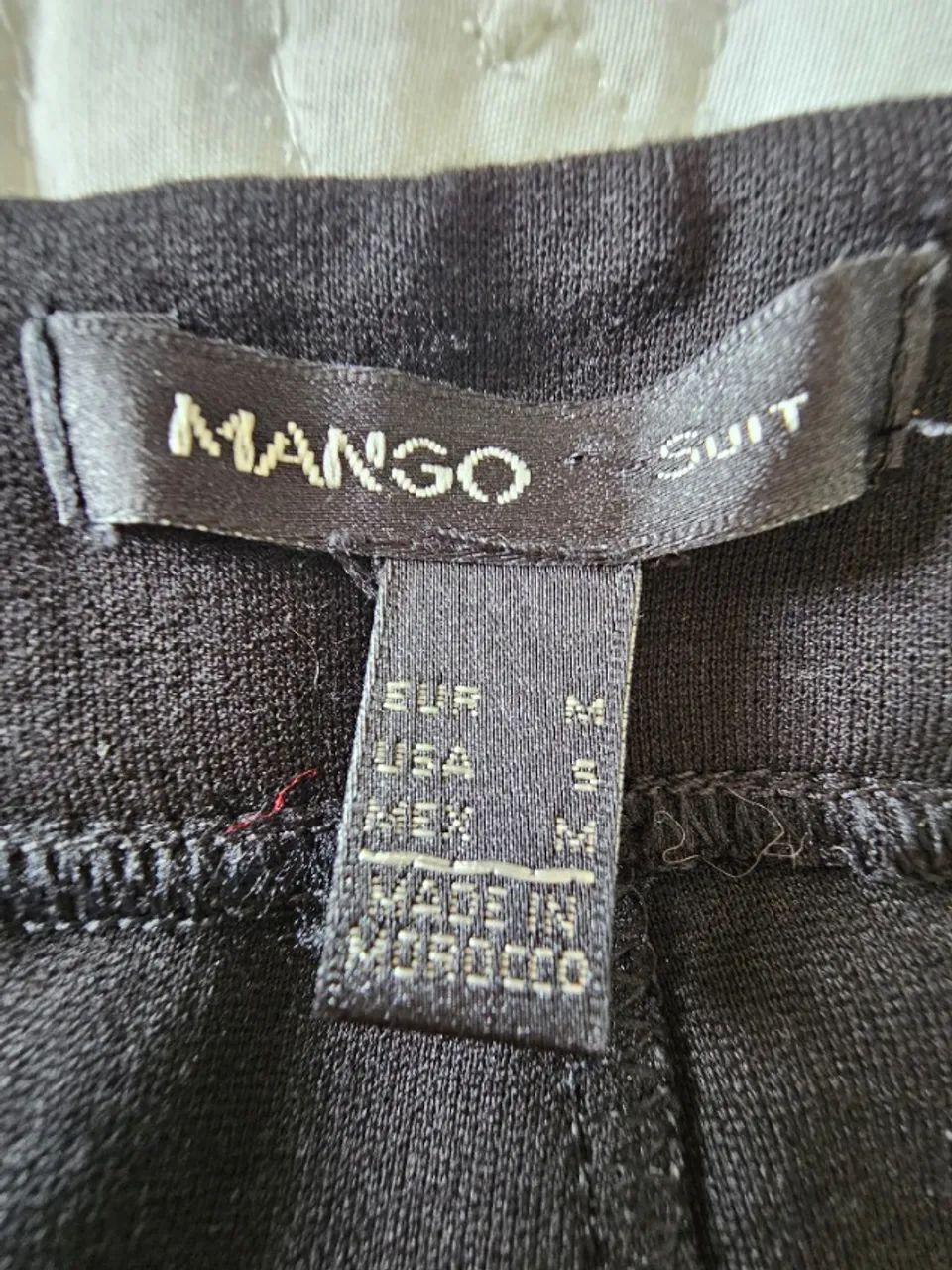 Legging preta Mango, com renda - Foto 5