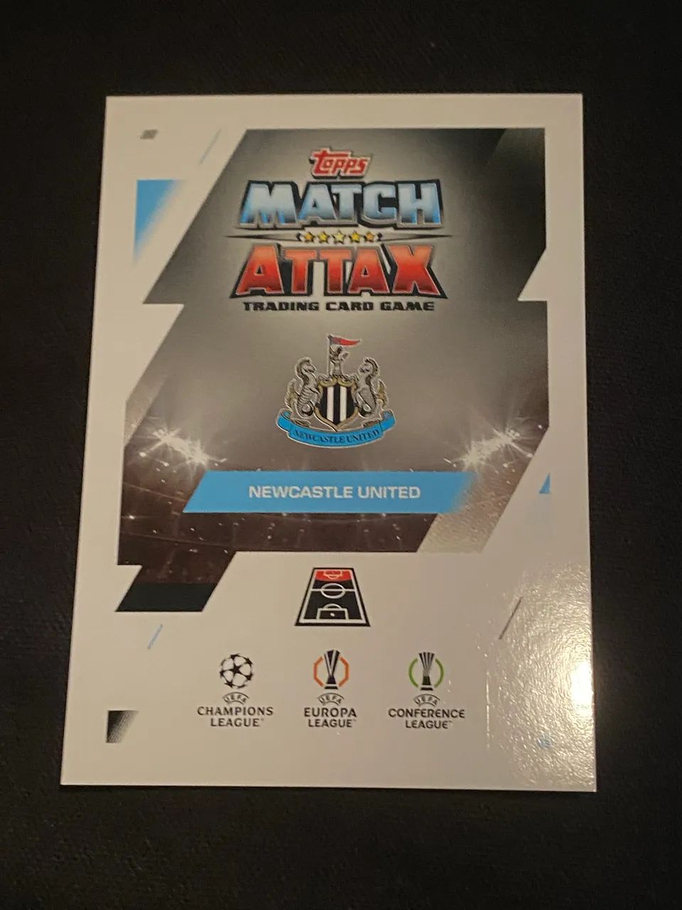 Card Anthony Gordon Newcastle Stealth Strike Topps Especial - Foto 3