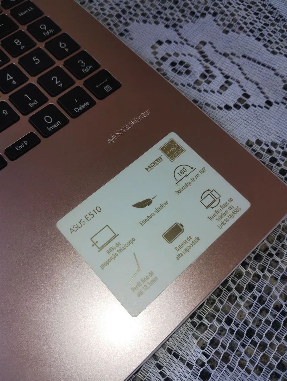 Notebook ASUS E510 - Foto 3