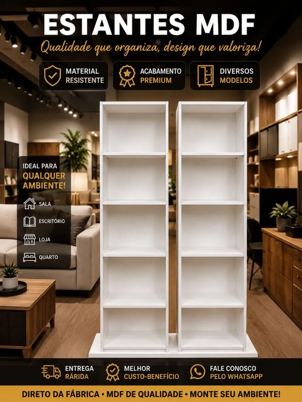 Estante MDF 