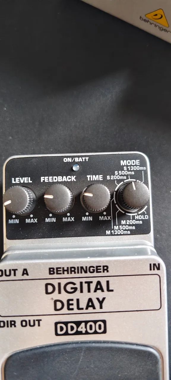 Pedal Delay Stereo com Tap Tempo Behringer. - Foto 4