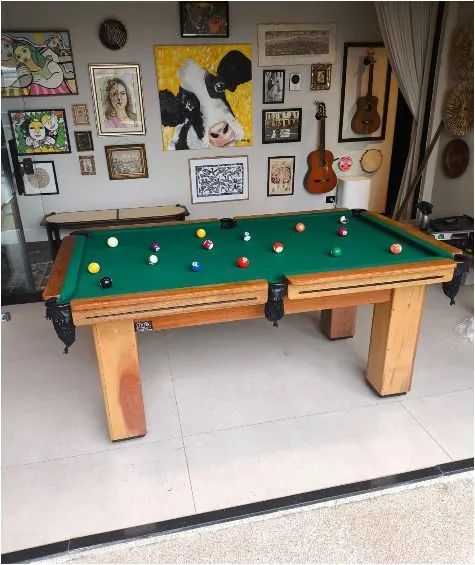 Mesa de Sinuca Madeira Maciça TR8 - Foto 3