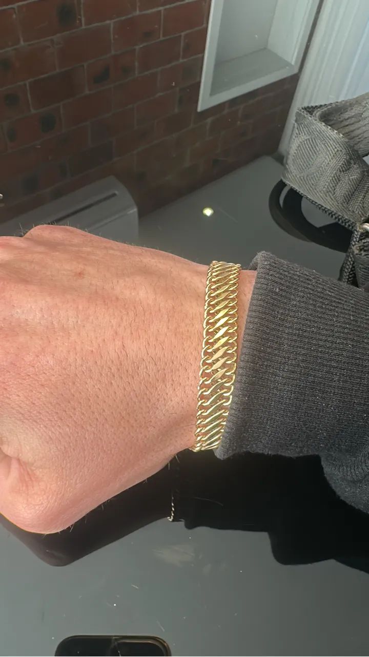 Pulseira de ouro 18k - Foto 2
