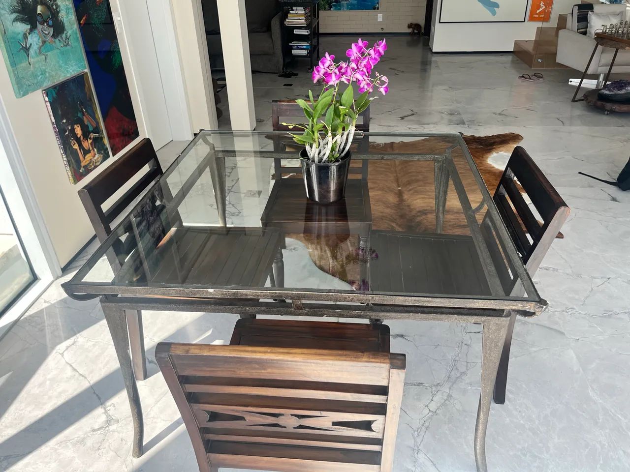 Mesa Artefacto de Ferro - Foto 4