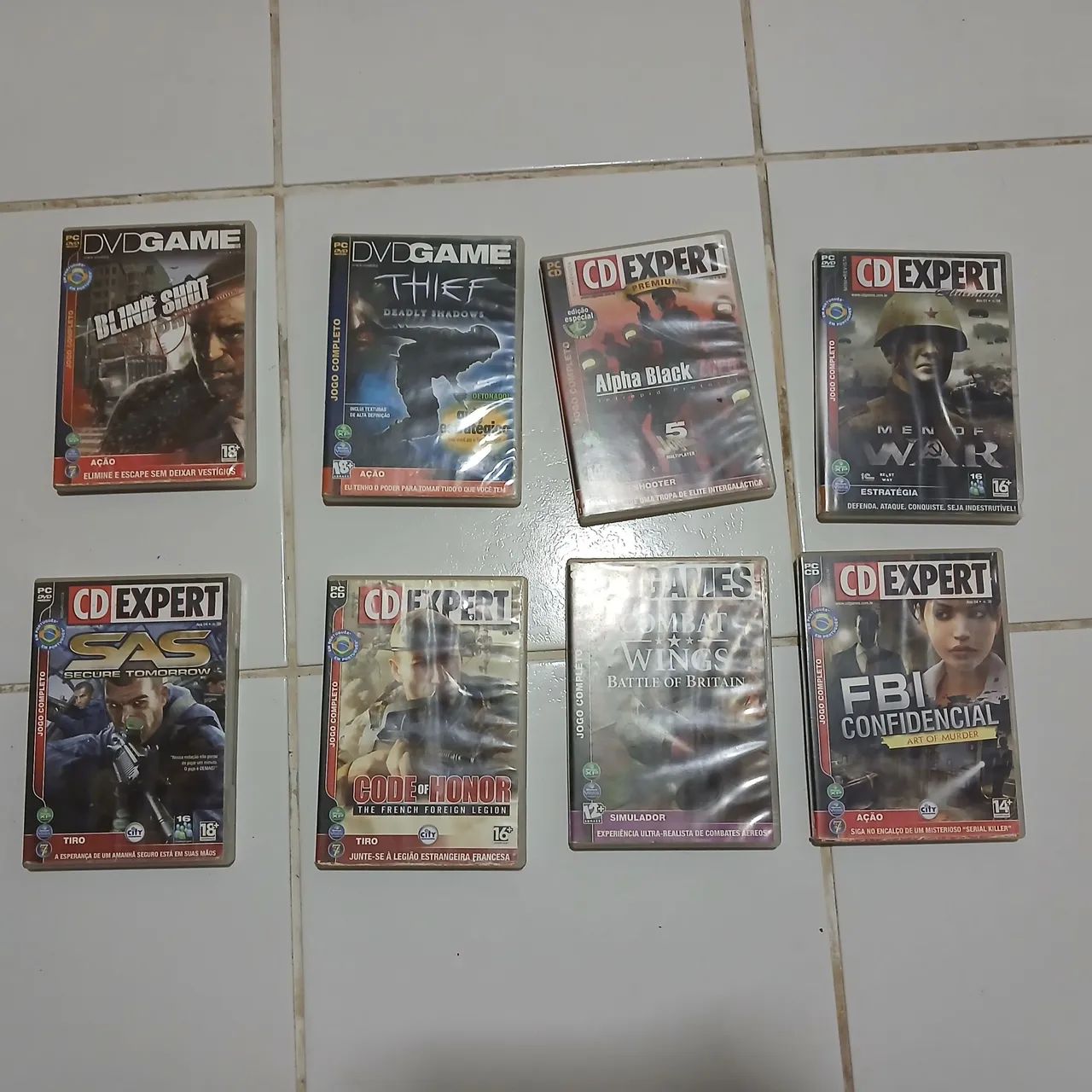 CD de Jogos (Preçoa unidade)