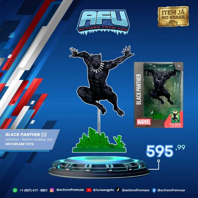 Mcfarlane Toys Marvel Comics - Black Panther Annual #1 Variant 