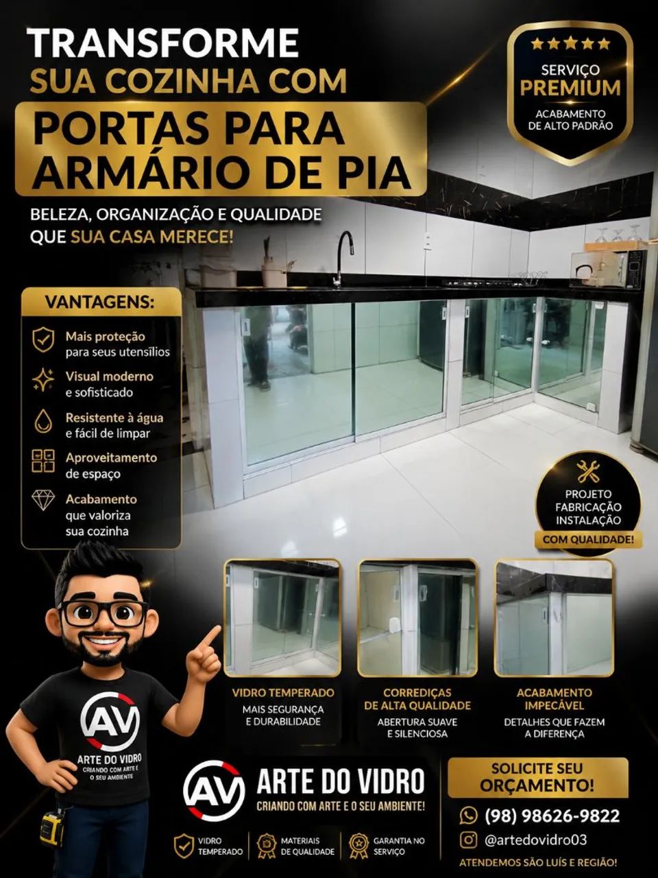 Arte do Vidro slz - Foto 2