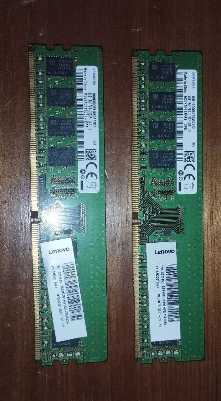 Memória Ram DDR4 2X4GB 8GB