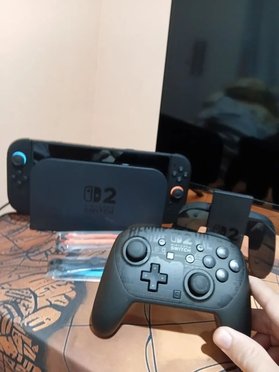 Nintendo Switch 2 e Pro Controller 2 (Na garantia)