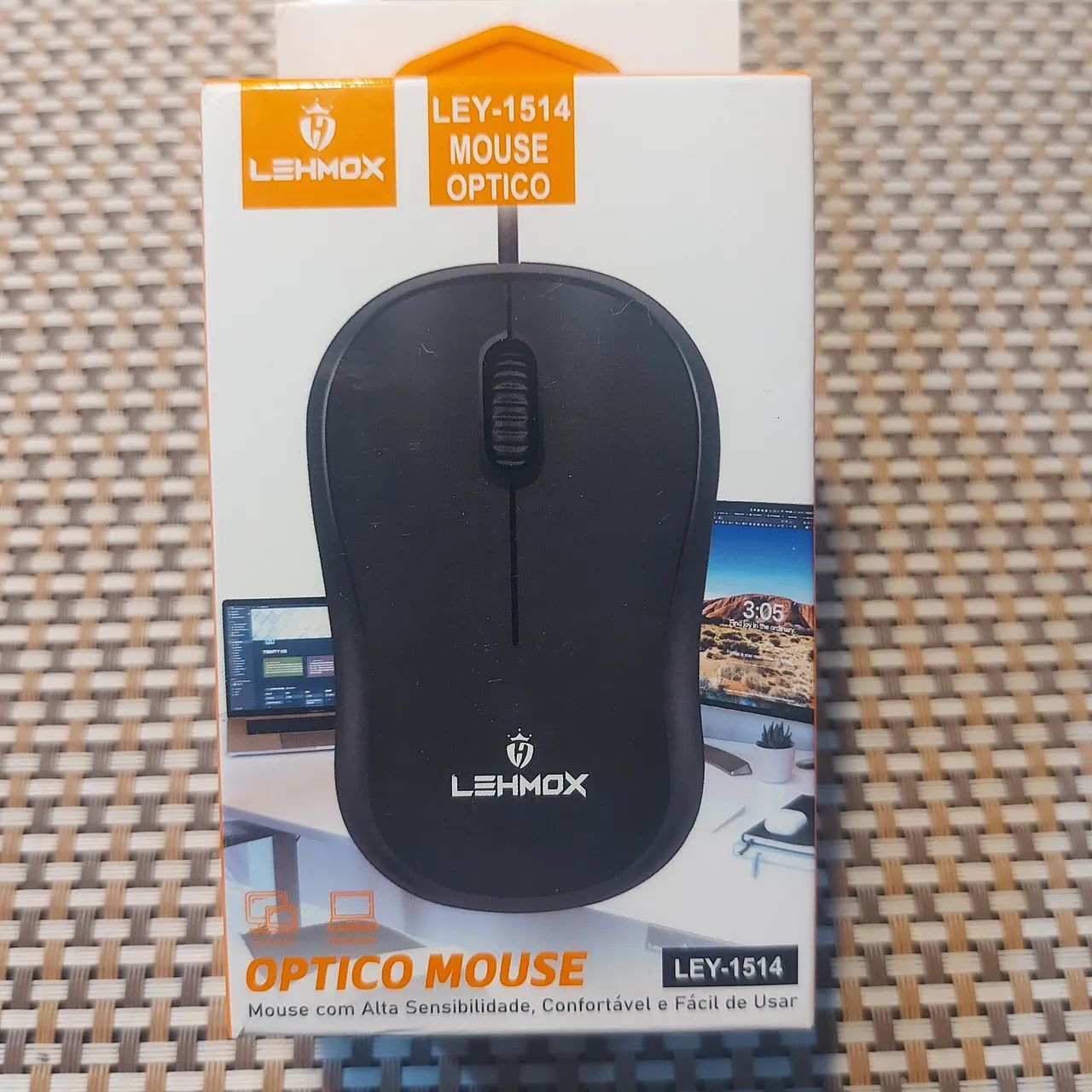 Mouse Óptico Lehmox Ley-1514 USB 3.0/2.0 - Foto 4