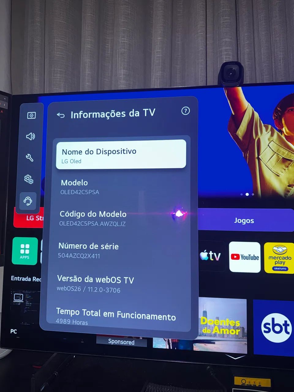 TV Oled C5 LG - Foto 3