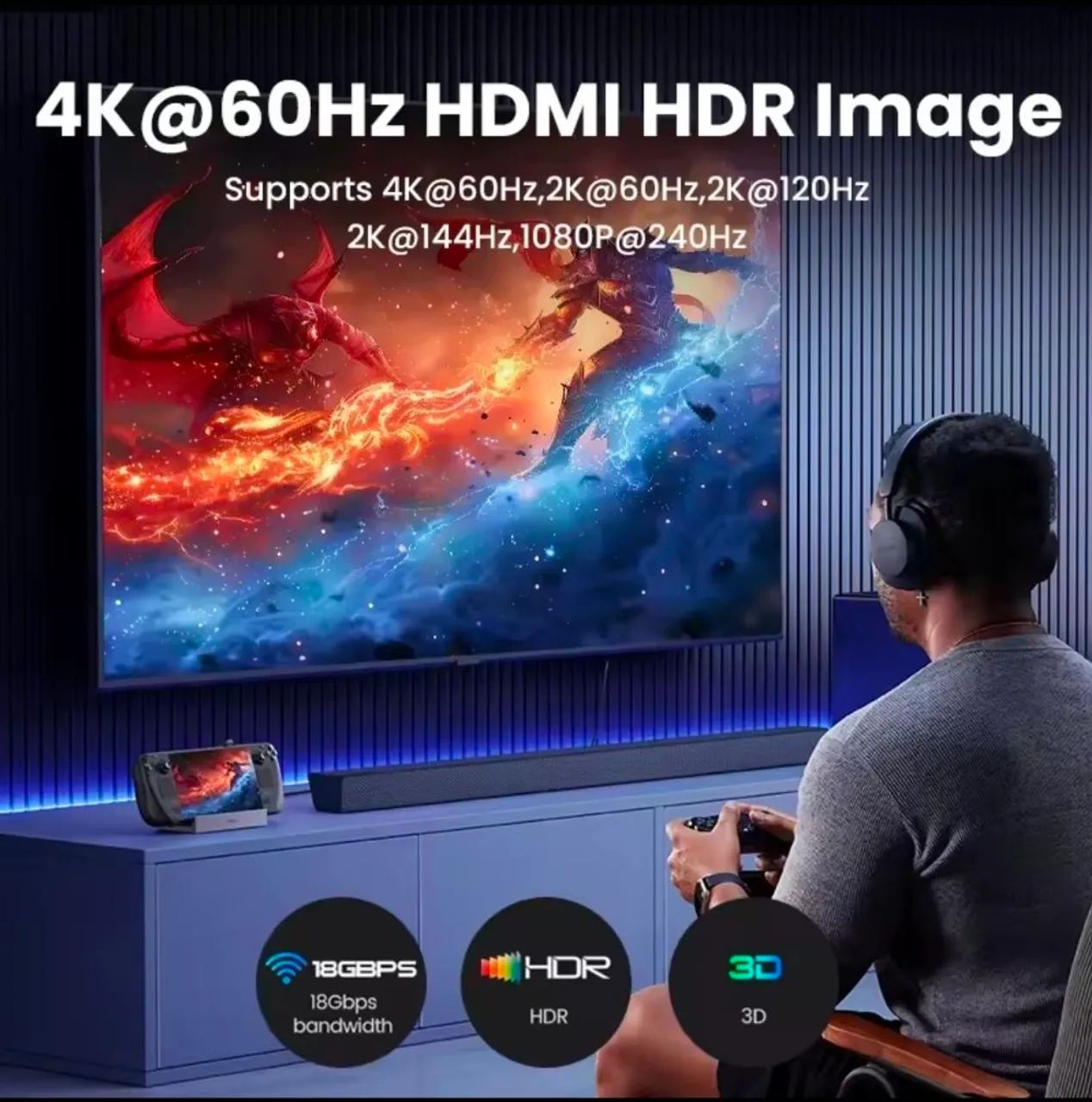 Dock Ugreen 4k60hz PD100w 9 em 1 - Foto 4