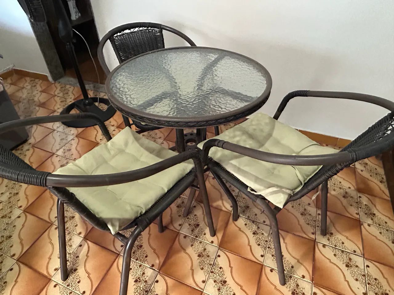 Mesa de área externa 