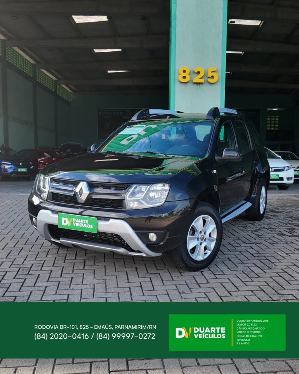 Renault Duster Dynamique 2.0 Hi-flex 16V Aut. 2016