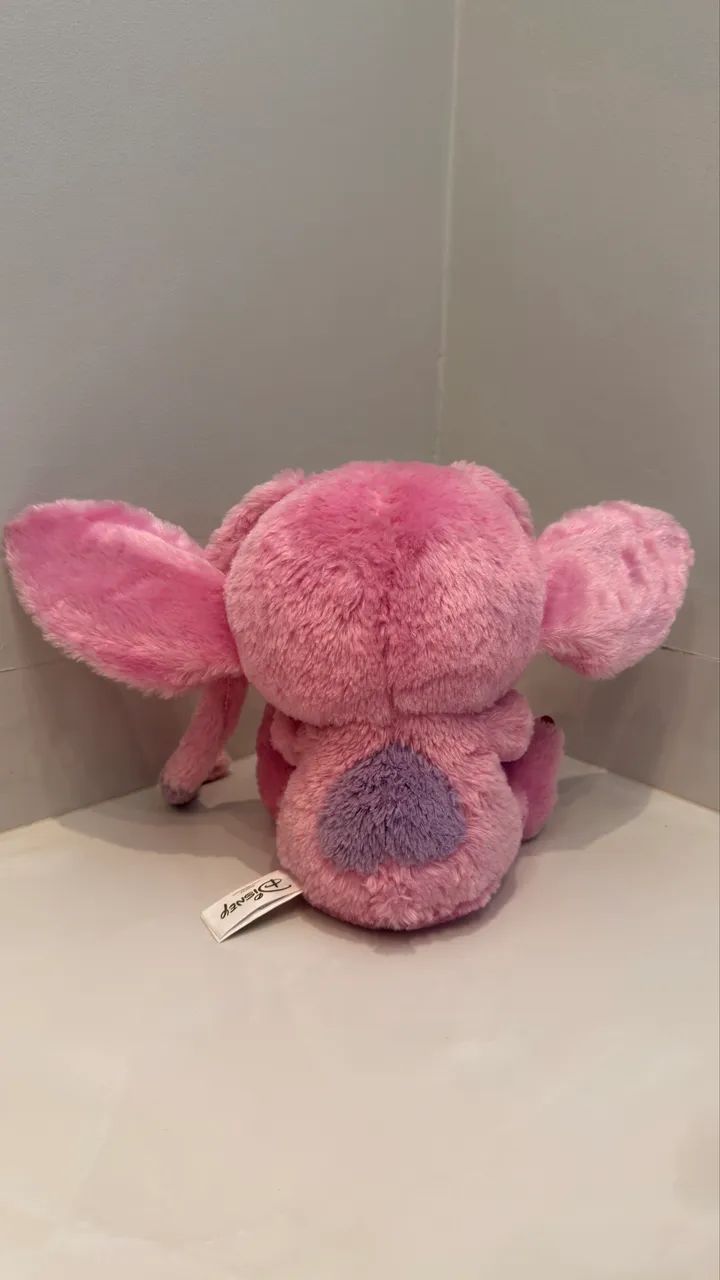 Pelúcia Disney Lilo E Stitch - Angel 30cm Big Feet  - Foto 2