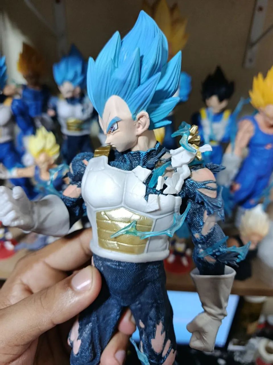 Vegeta SSJ BLUE 28cm Action Figure  - Foto 2