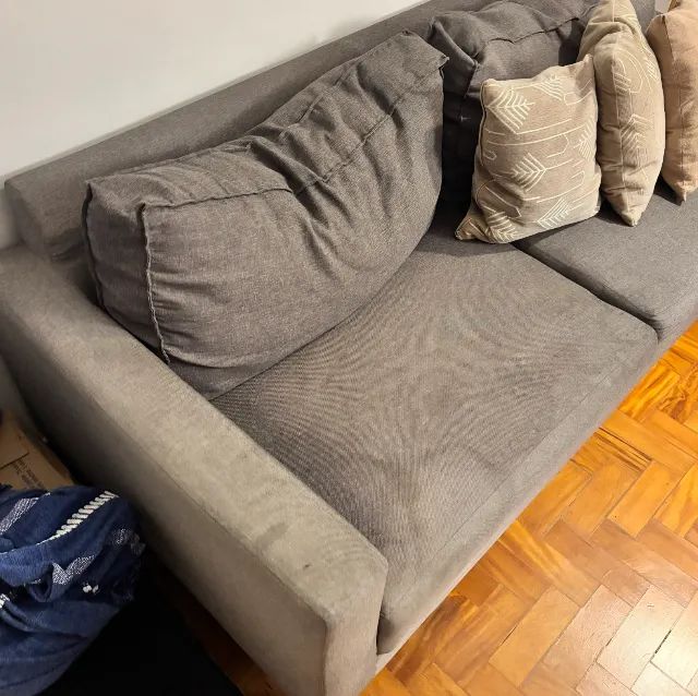 Sofá cinza 2 lugares - Foto 3