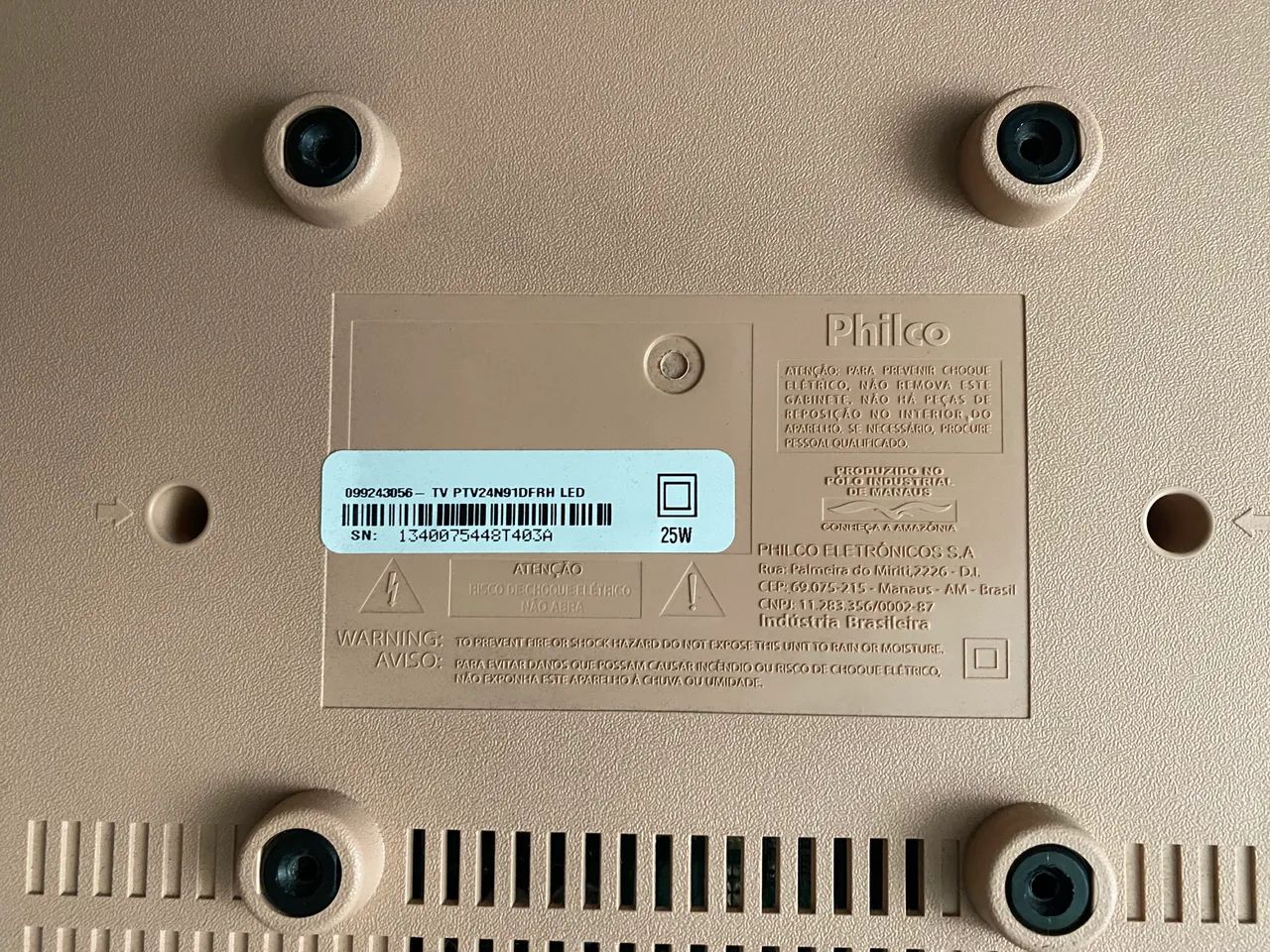 Tv Semp 24 polegadas Led, cor rosa - PTV24N91DFRH - Foto 4