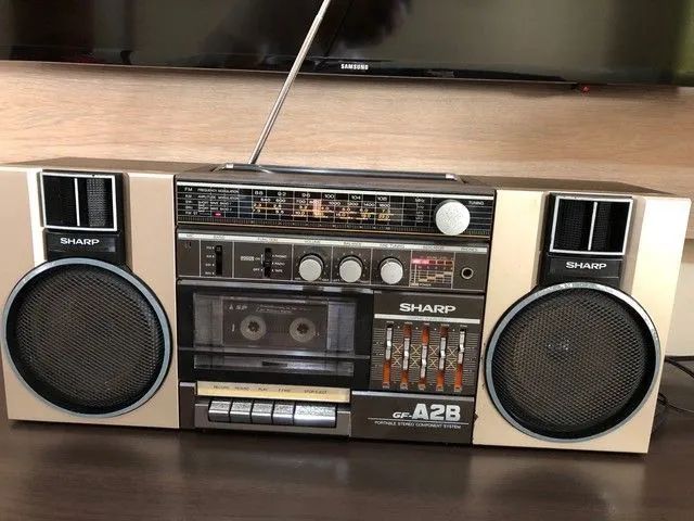 Rádio Sharp gravador  - Foto 4