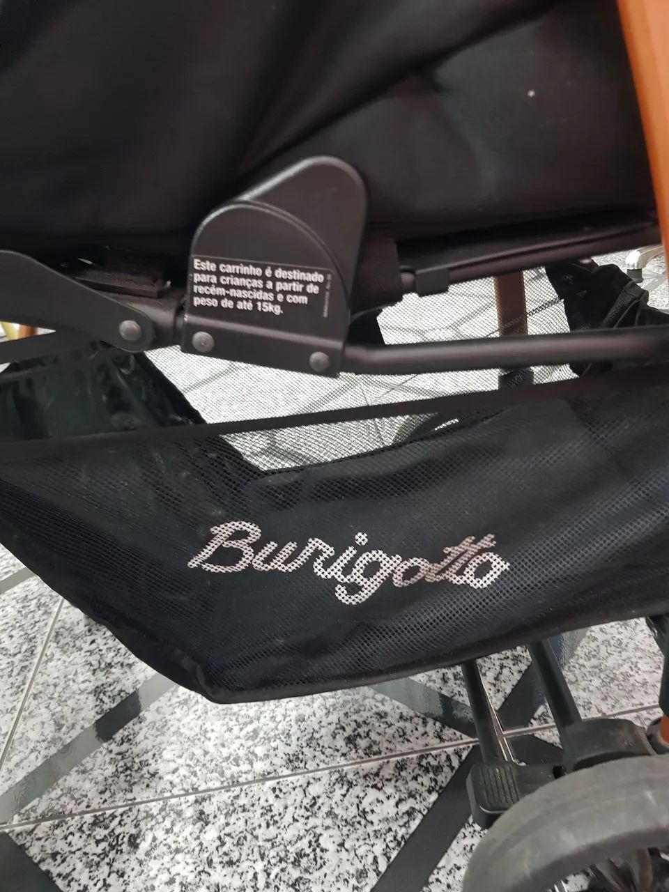Carrinho e bebê conforto burigotto  - Foto 4