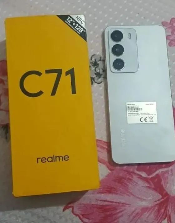 Vendo celular realme c71 novo 