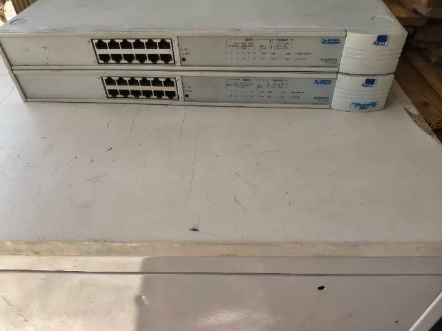 Switch 3com Super Stack II Ps Hub 40 12-port - Usado
