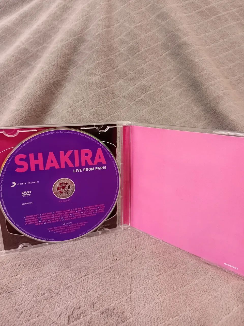 CD Shakira - Live From Paris - Foto 4
