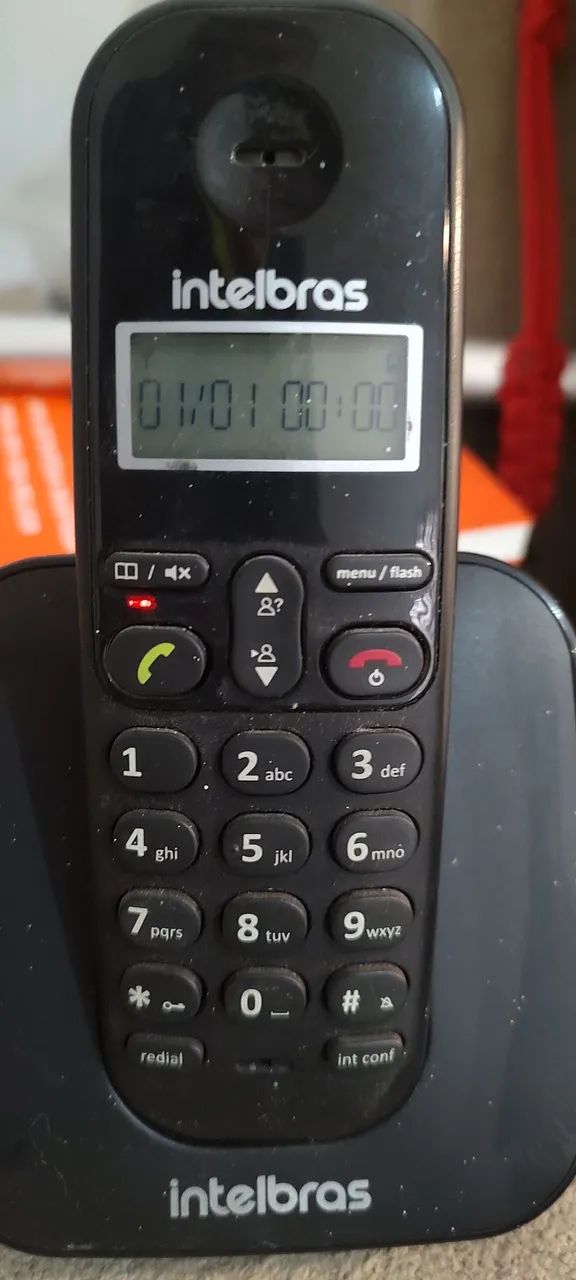 Telefone sem fio Intelbras+ base Panasonic 
