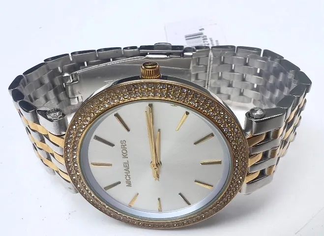 Relógio MK feminino Dourado Madrepérola  - Foto 2