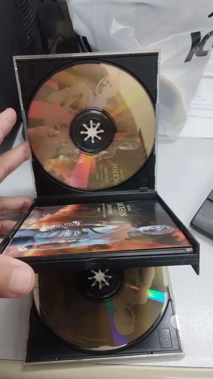 cd Michael Jackson (History)duplo - Foto 2