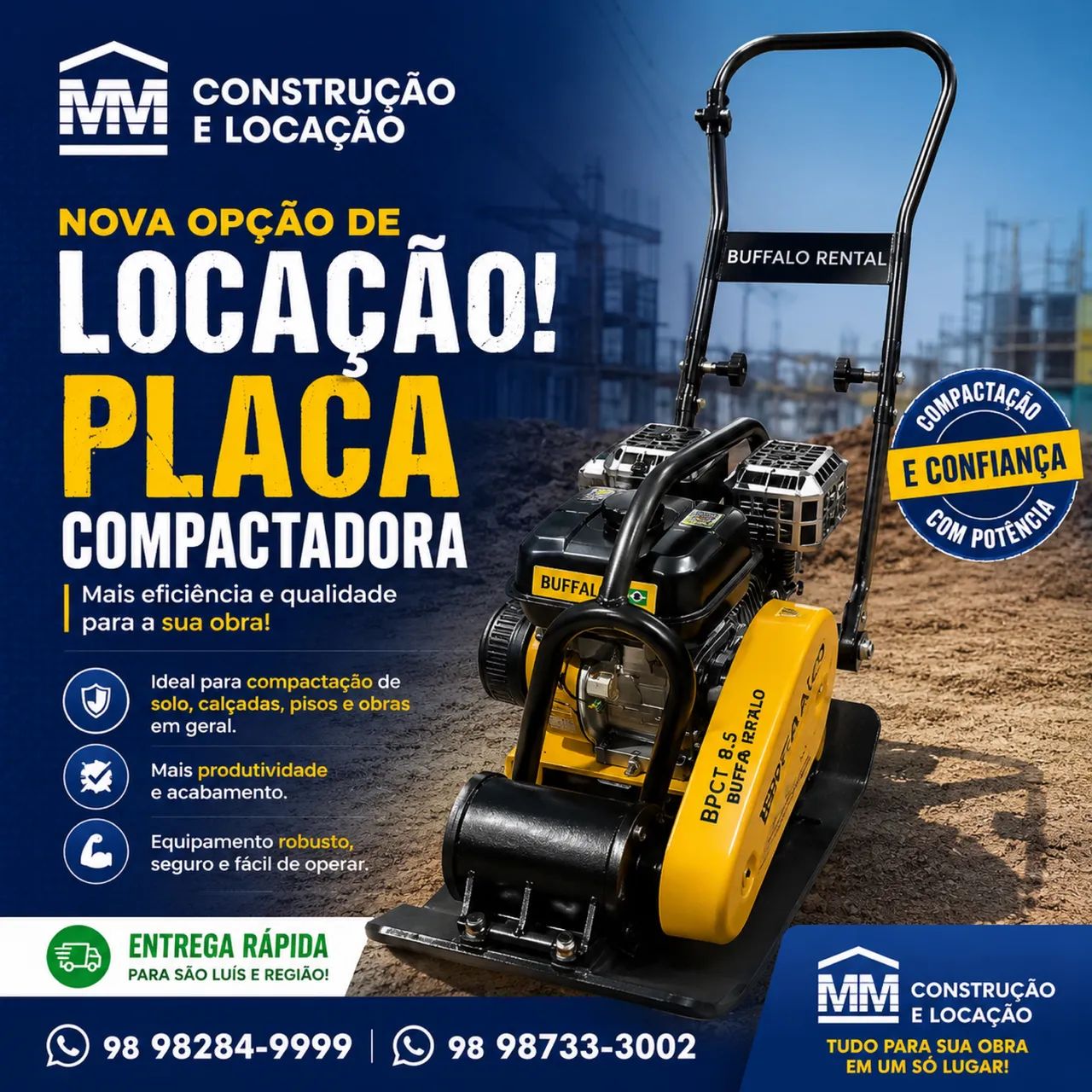 Placa compactadora ( Compactador ) - Foto 2