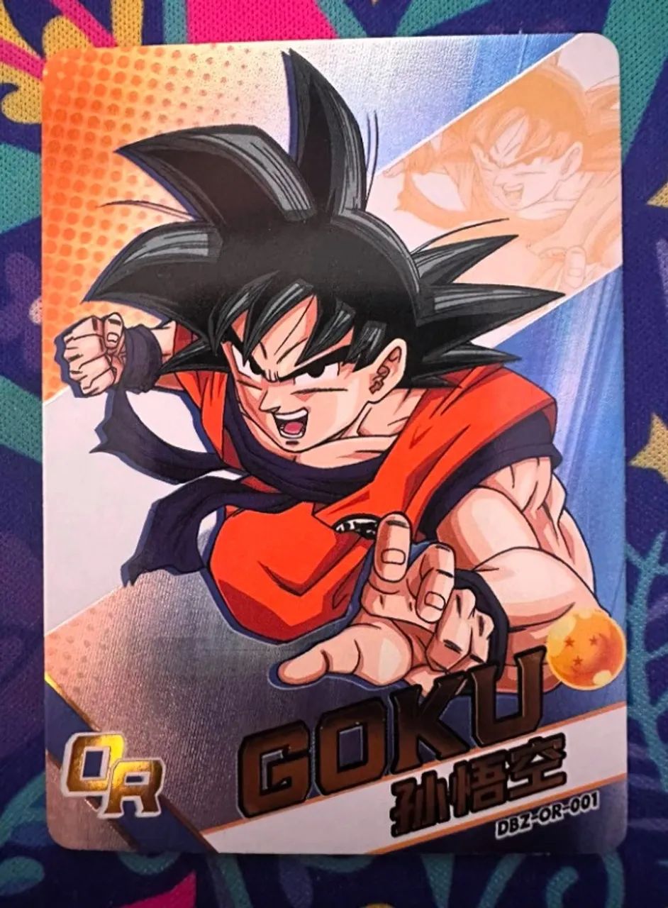 Carta OR Goku Dragon Ball Z