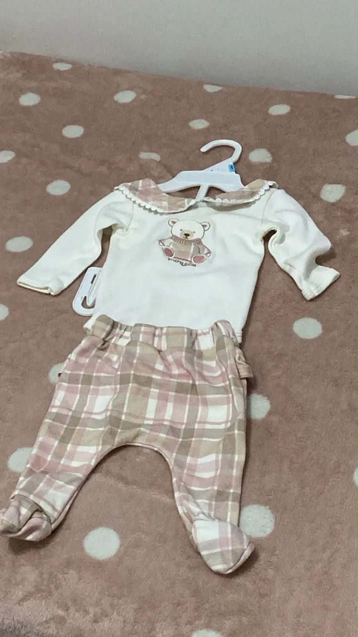 Kit roupas pra bebe RN e P - Foto 4