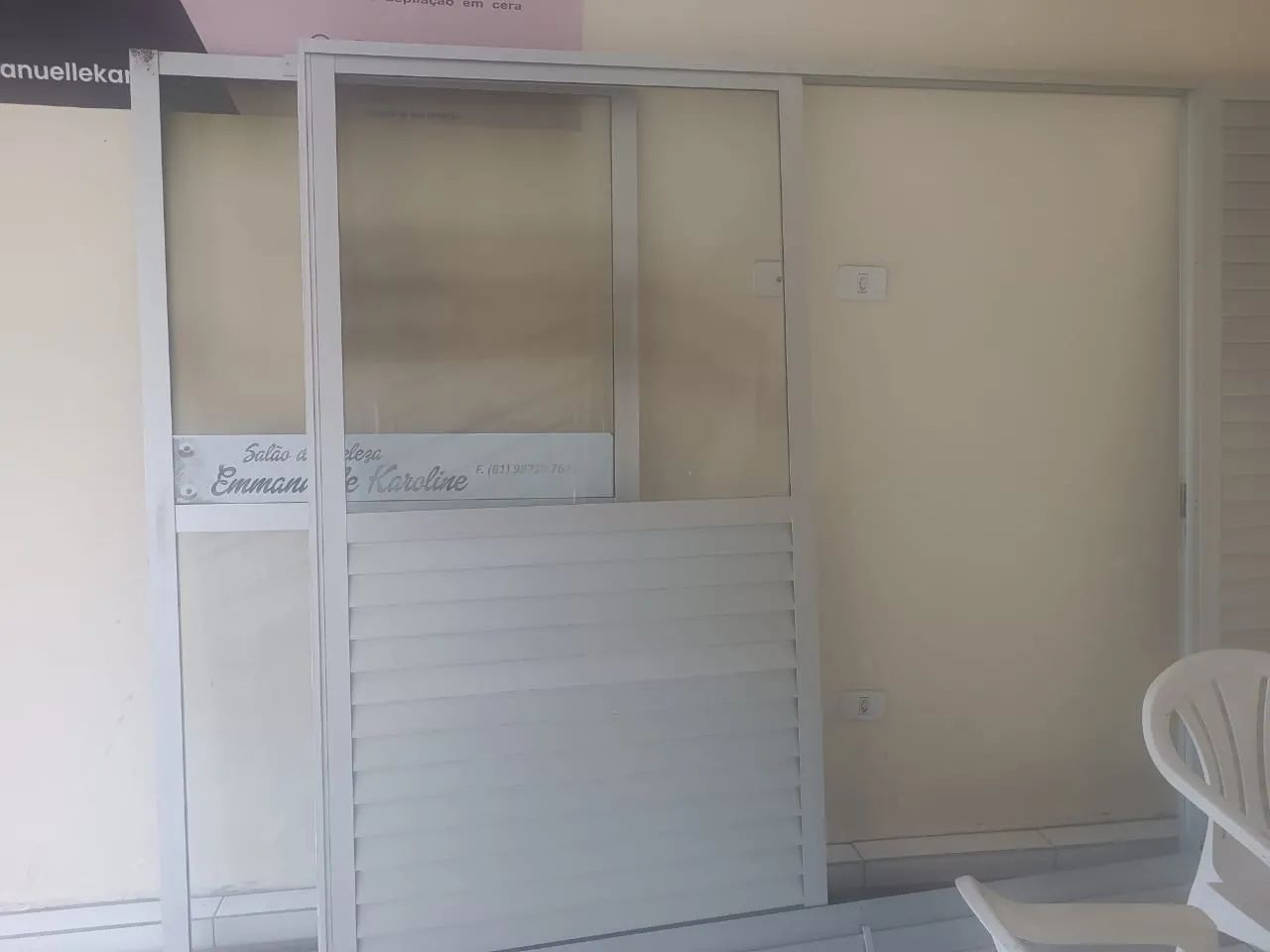 Porta de Alumínio para comercio  - Foto 3