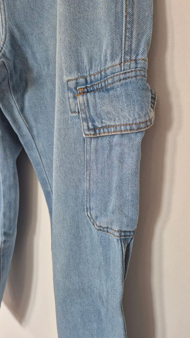 Calça jogger jeans 36 (veste 38 tb) - Foto 2