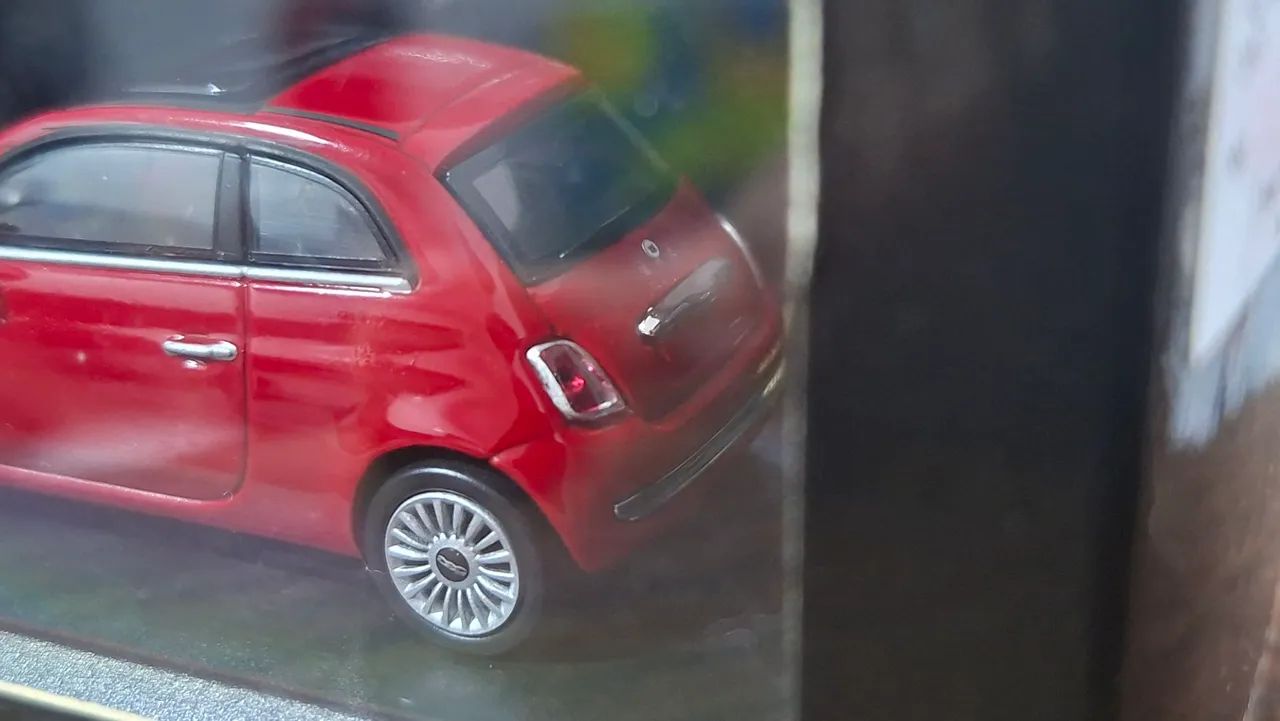 Minichamps Fiat 500 1:64 Red - Foto 5