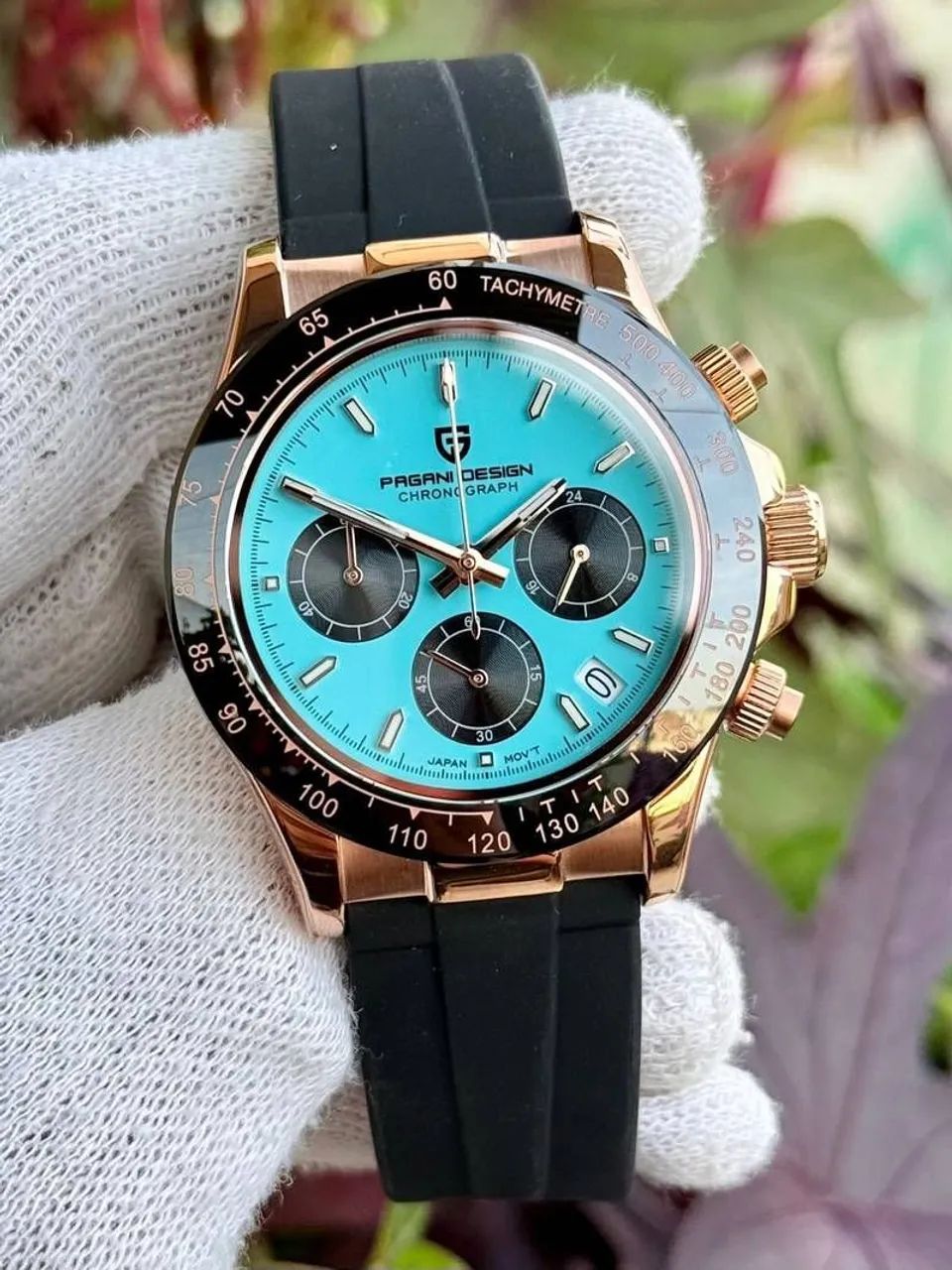 Relógio Pagani Design Crono - Ice Blue Daytona  - Foto 2