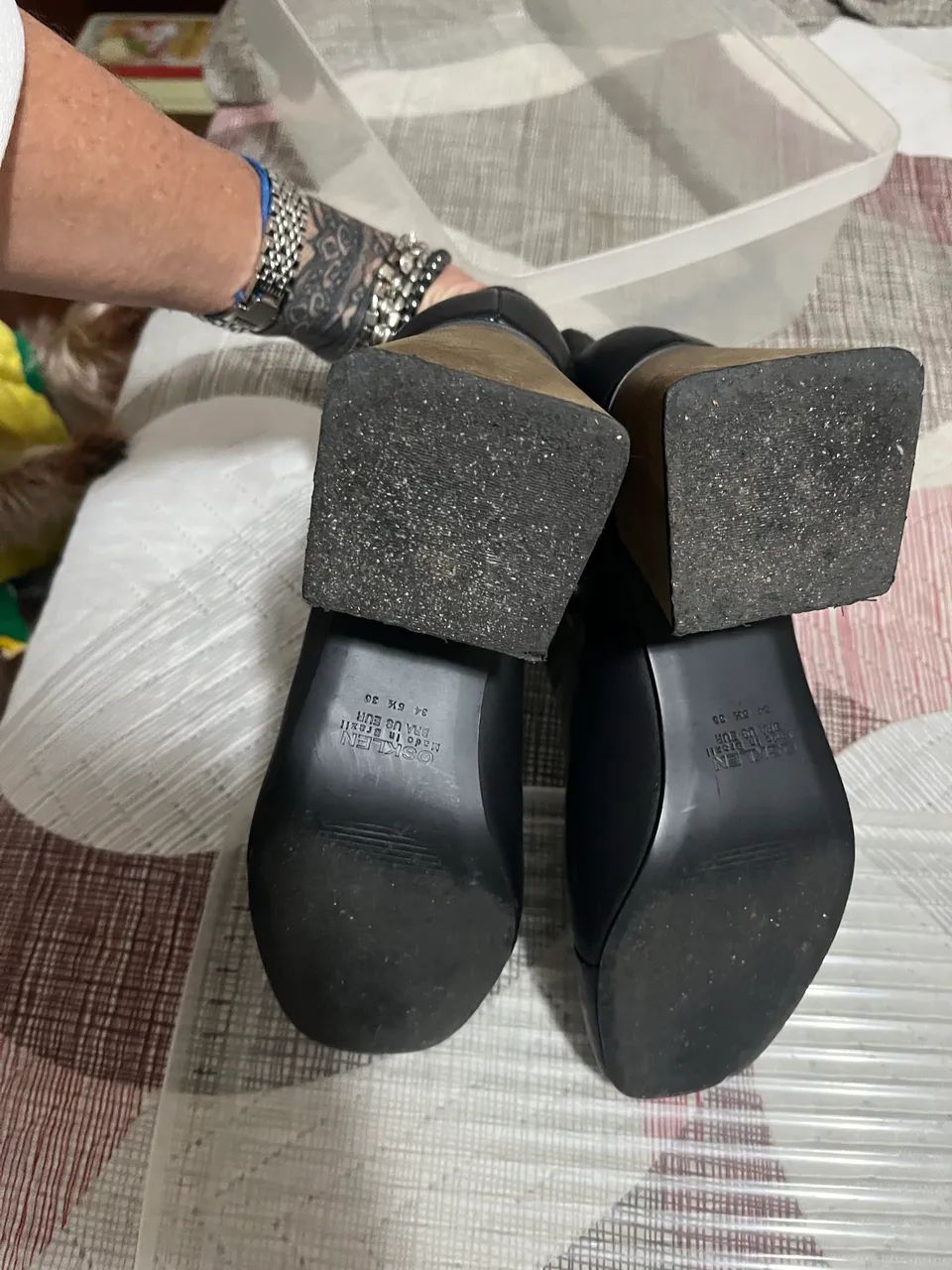 Bota de couro Osklen 34 - Foto 3
