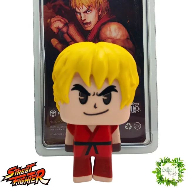 Boneco Ken Street Fighter Kubos - Nerd ao Cubo (cód 325 b)