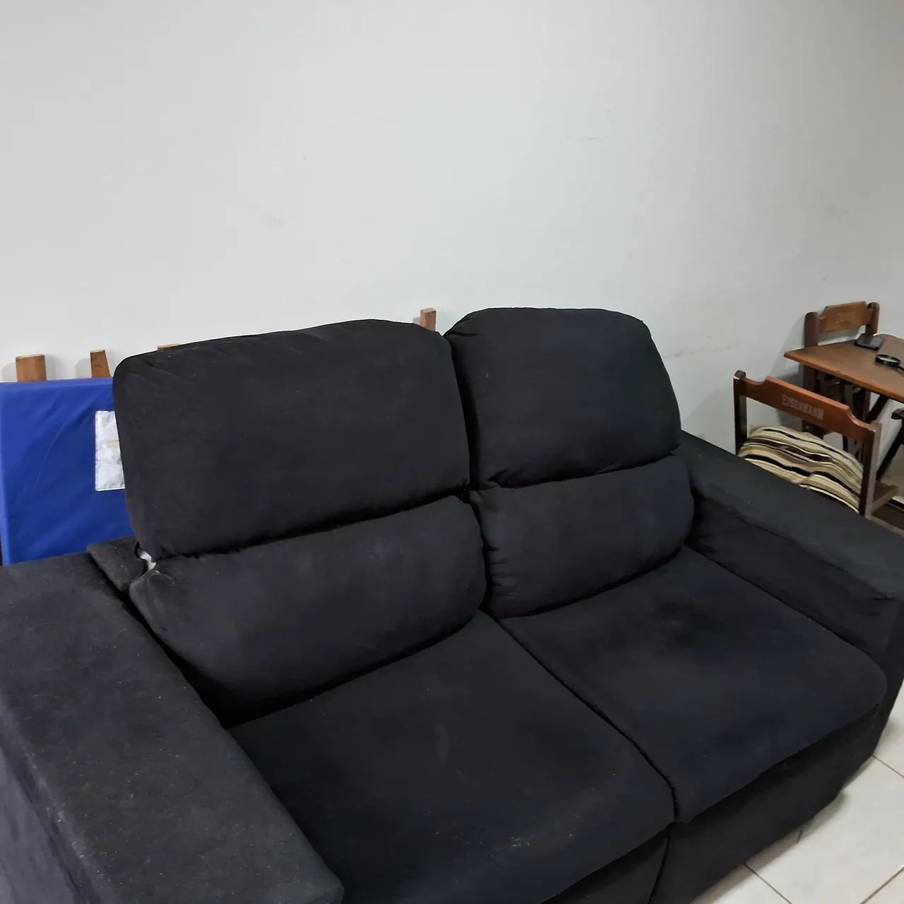 Vendo sofá retrátil de 2lugares usado - Foto 2